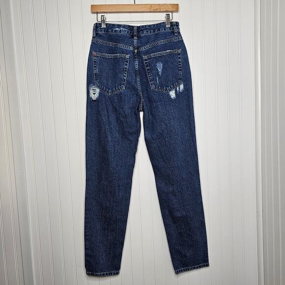 Urban Outfitters BDG Women's High-Rise Mom Jeans Size 27 Ripped Destroyed Boho - Picture 5 of 9